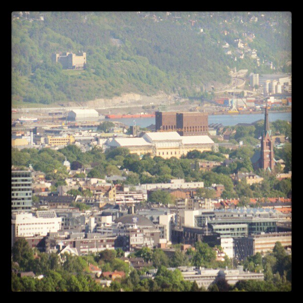 Instagram: #Oslo-sentrum sett fra #Holmenkollen